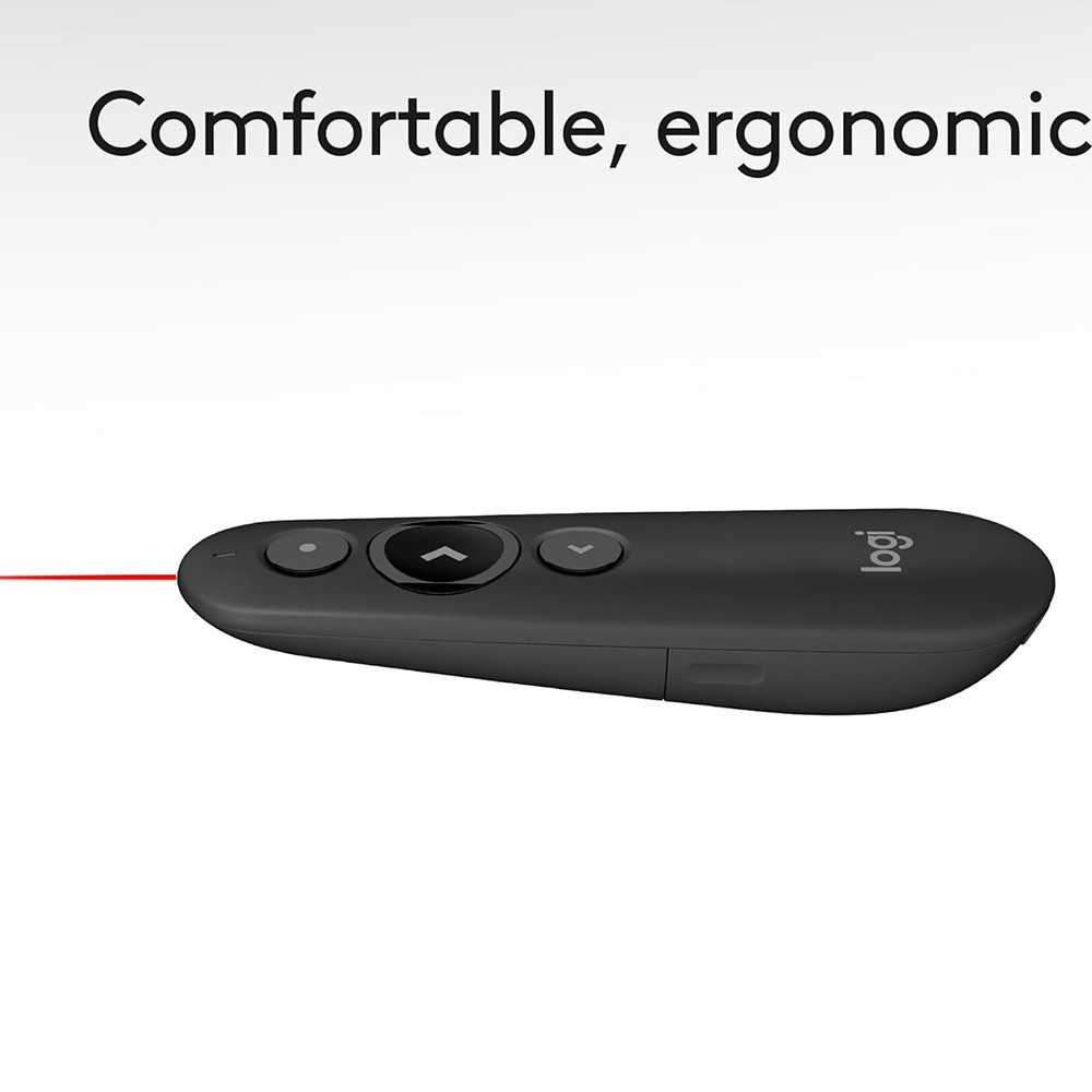 Logitech Core R500s Laser Presentation Remote in Black - 910-006518