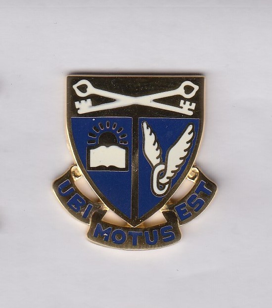 US Army ROTC University of Central Oklahoma crest DUI badge D-22