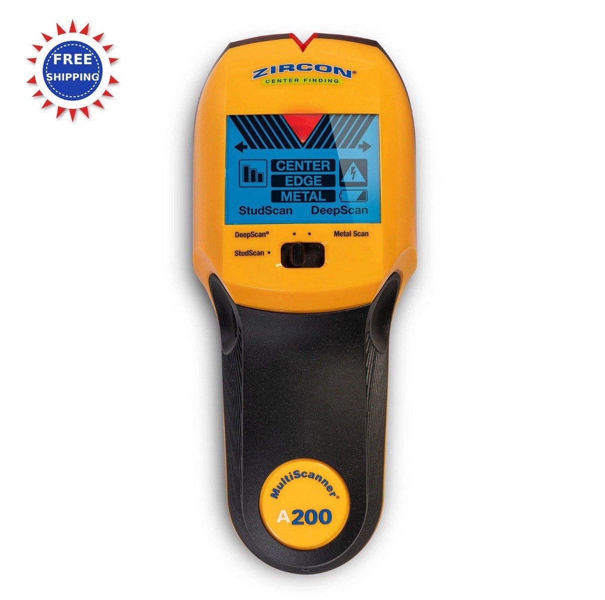 Wall Scanner Stud Finder & Metal Detector Zircon MultiScanner A200 Electronic