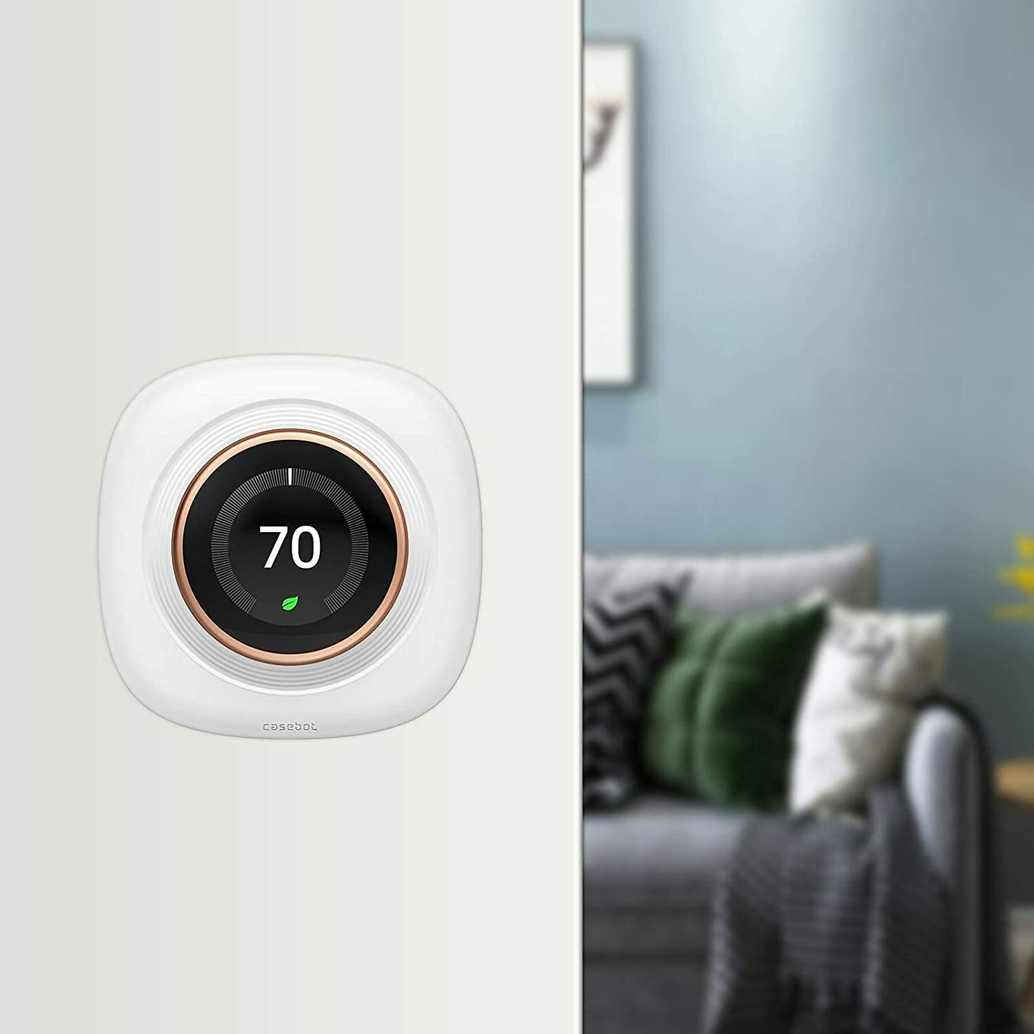For Google Nest Learning Thermostat 3rd 2nd 1st Generation Wall Plate Cover