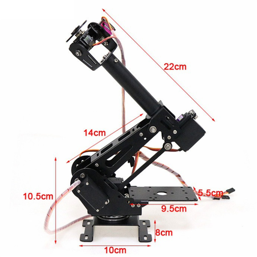 ABB 6 Axis MG996 Industrial Robot Arm Model DIY Kit