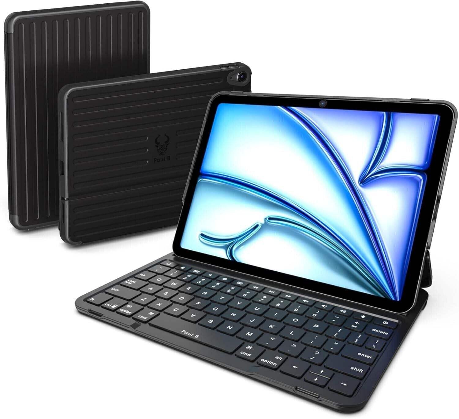 Paul B Wireless Bluetooth Tablet Case Ultimate Protection Productivity Air,4,5,6