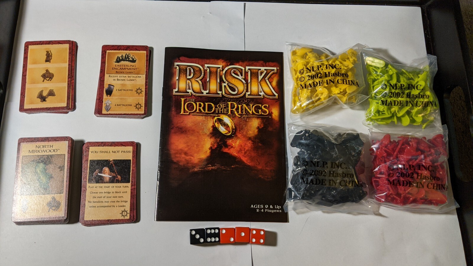 Risk: The Lord of the Rings - Choose Your Replacement Parts - S125