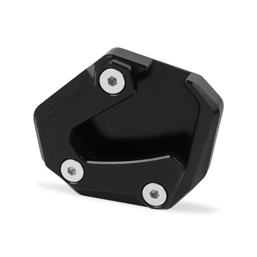 Kickstand Extender Enlarger Pad Side Stand Extension Plate Replacement Black