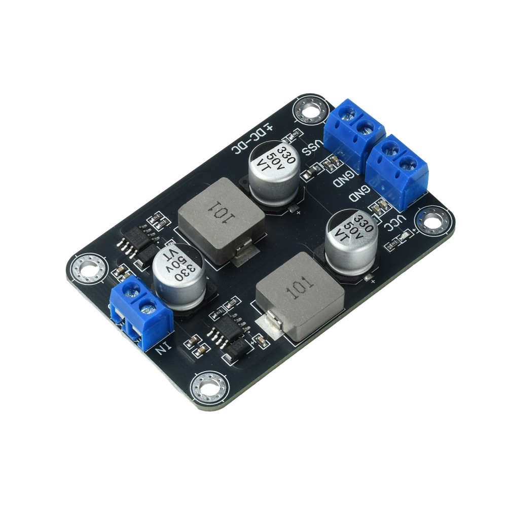 TPS5430 DC-DC Step Down Power Module 6-30V Input to ±5V Dual Output Low Ripple