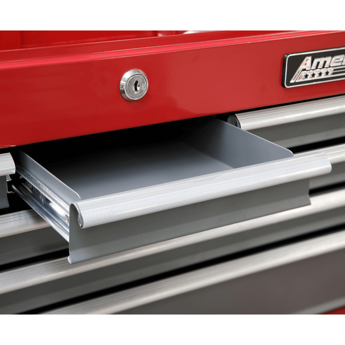 Sealey American Pro 6 Drawer Tool Chest Red / Grey