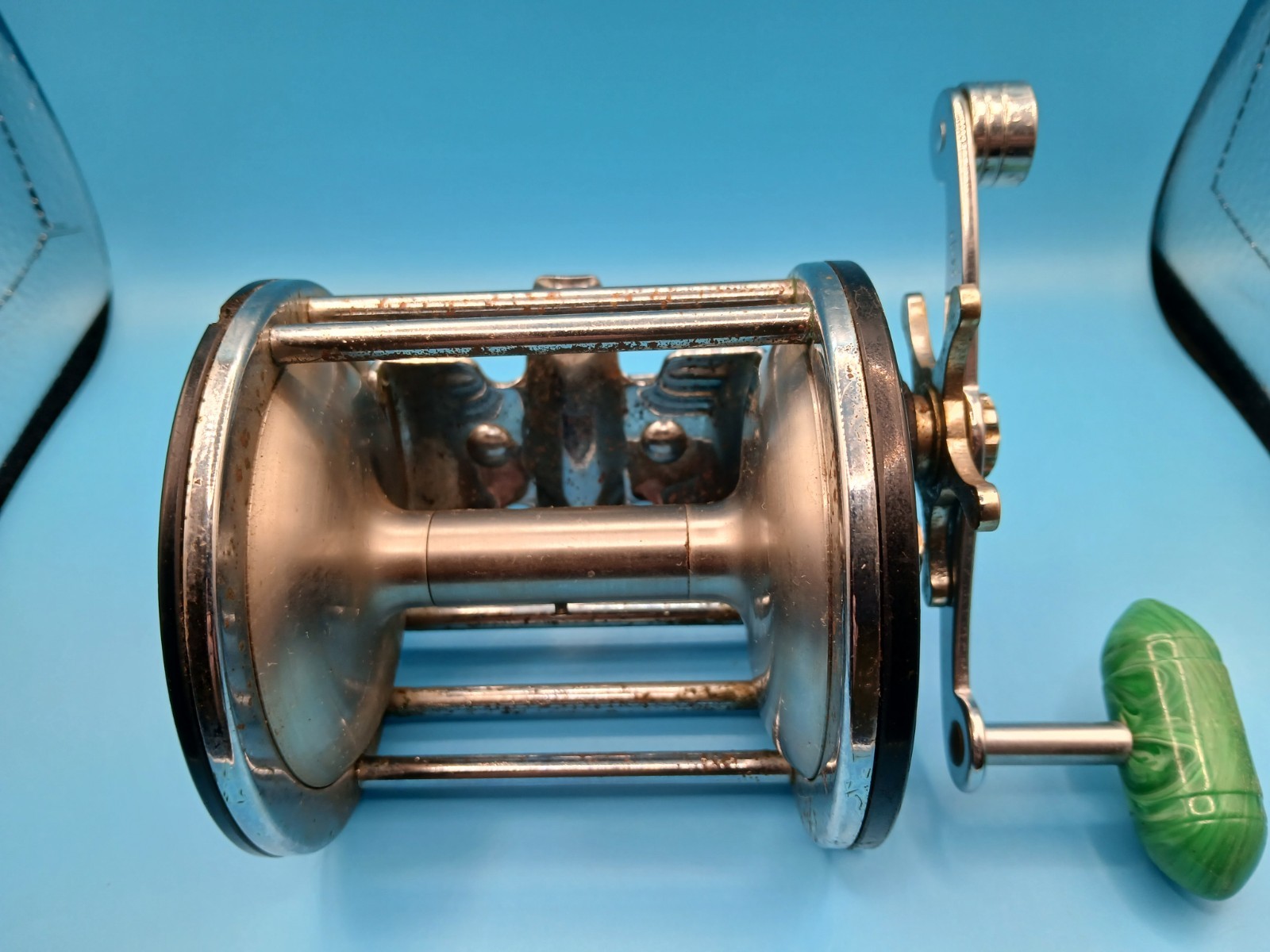 Vintage Penn Longbeach #66 Fishing Reel Made In The USA Works