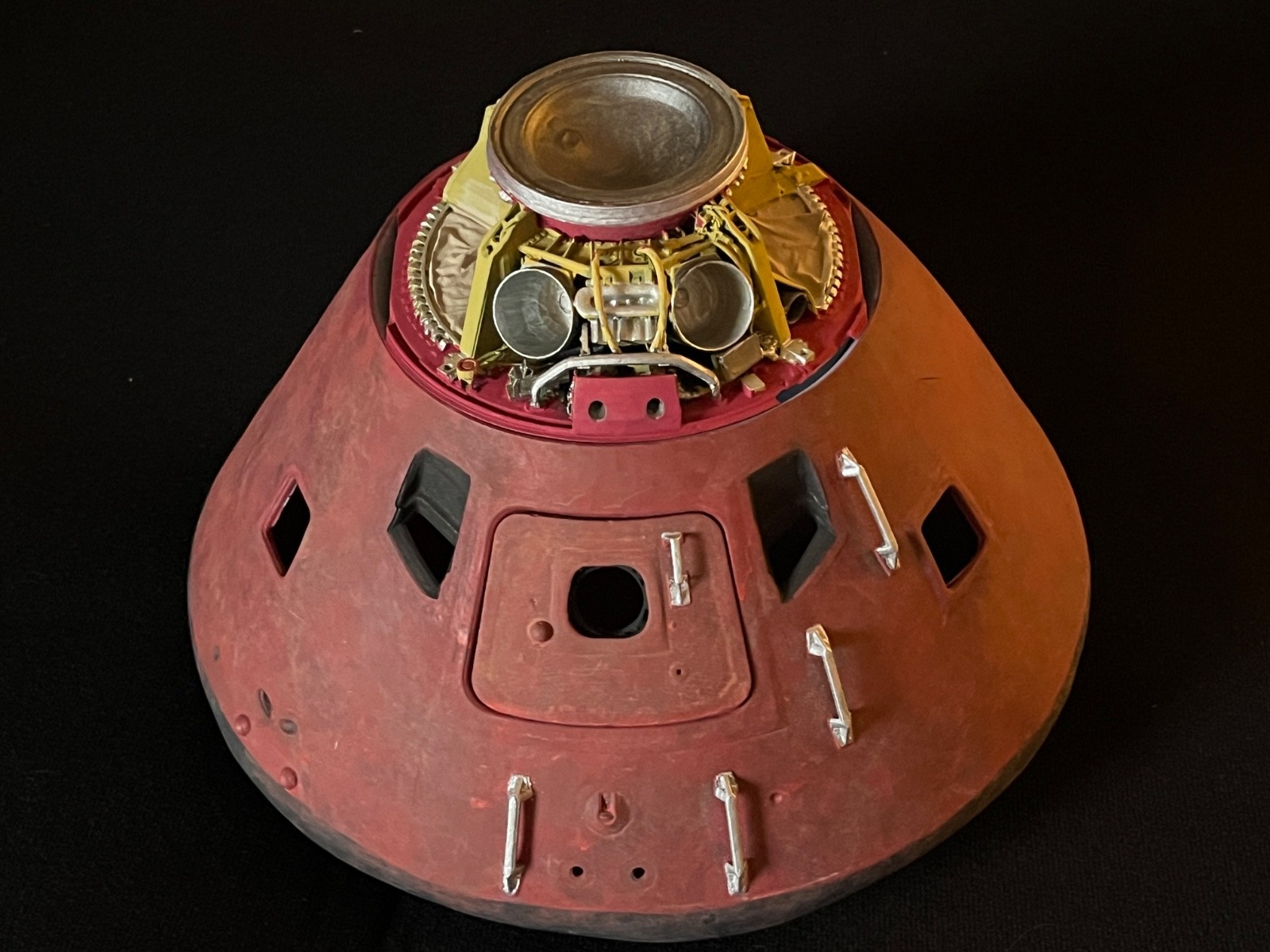 Apollo Command Module Resin Replica 10 inches diameter That is a 1:15 Scale