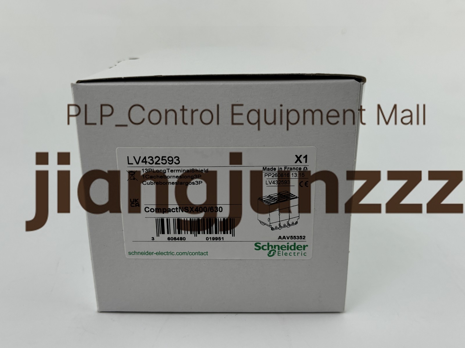 Schneider LV432593 3P long terminal protective cover/brand new