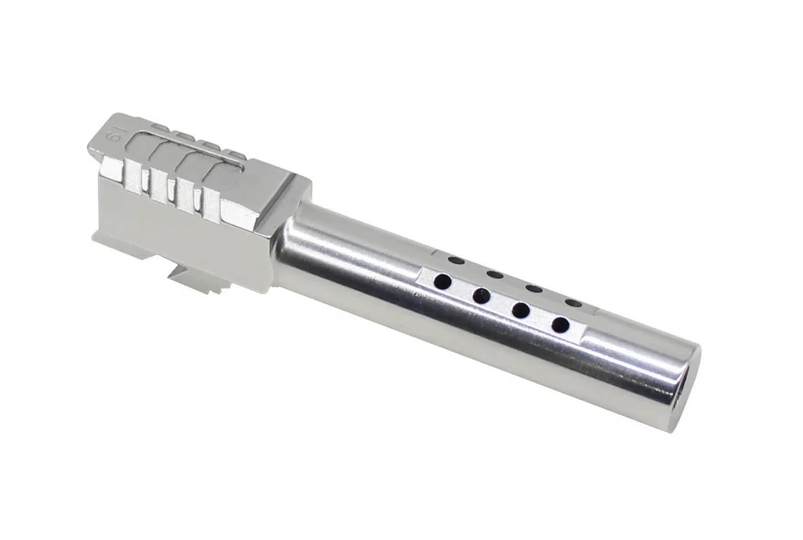 Stainless Optimus Ported Flush Cut Barrel for Glock 19