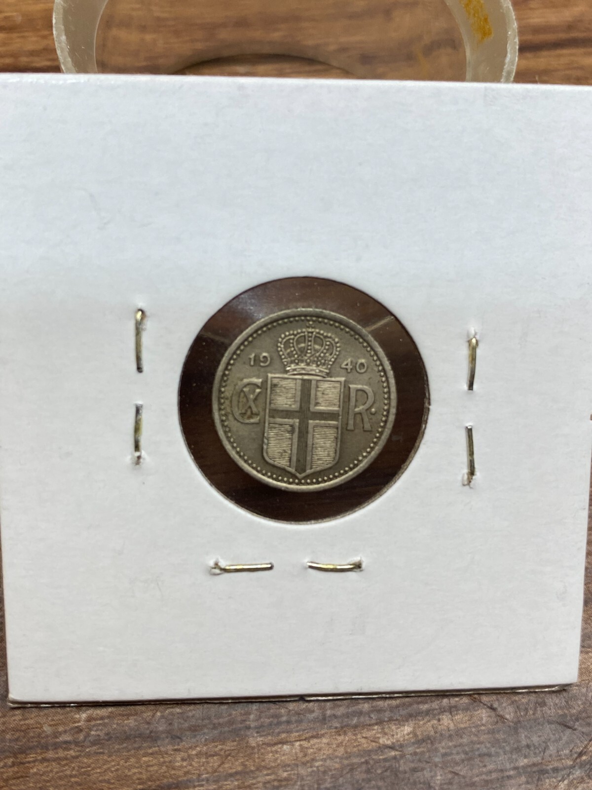 STORAGE UNIT FIND Coin 1940 Island Aurar 10