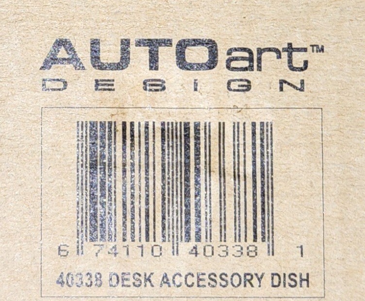 Desk Accessory Auto Nut Dish - Aluminum - AutoArt 40338