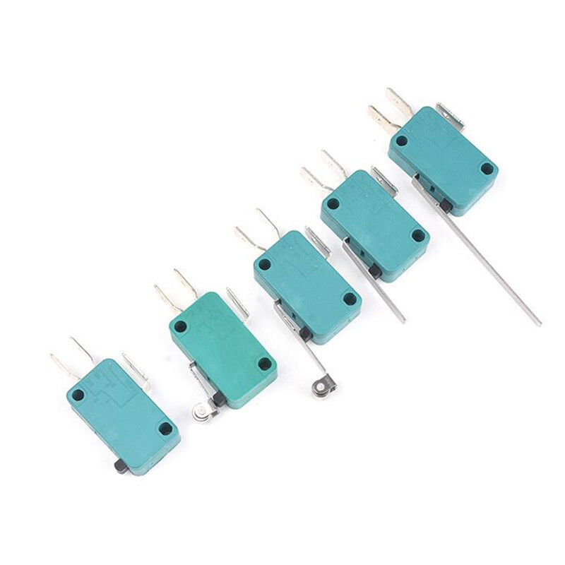 Micro Limit Switch SPDT Microswitch Roller Lever Arm Actuator 4.8mm 6.3mm Pin