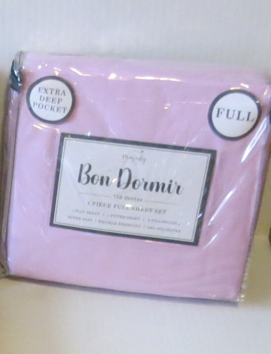 Majesty Bon Dormir 750 Series Xtra Deep Pocket  4 Pieces Full Size Lavender