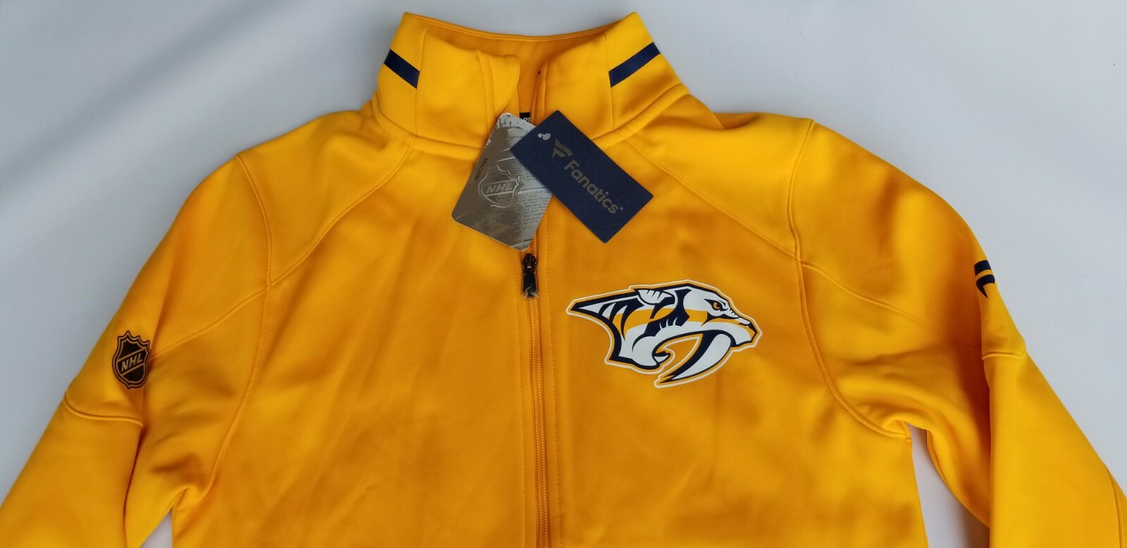 Nashville Predators Fanatics Branded Authentic Pro Full-Zip Jacket - mens Small