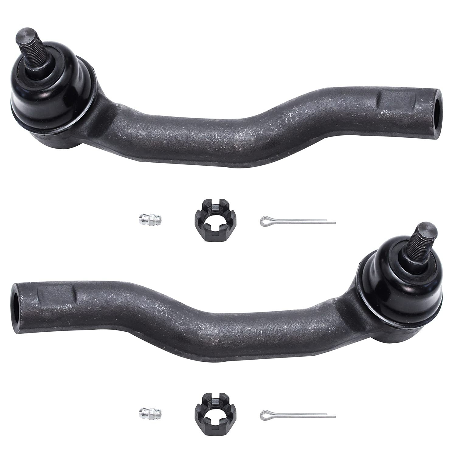 10pc Front Lower Control Arms Tie Rods Sway Bars for 2007 - 2014 Ford Edge MKX