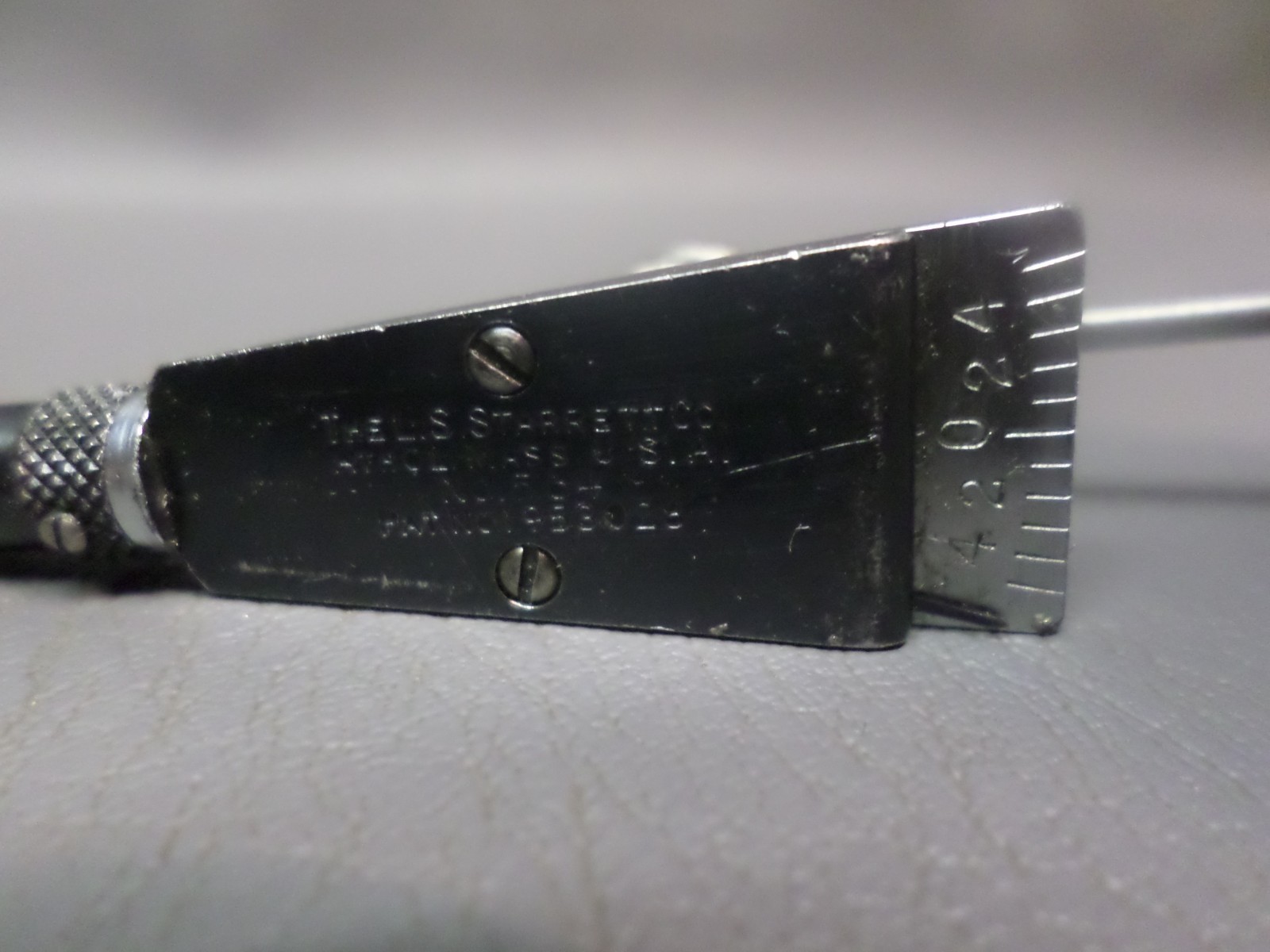 VINTAGE L.S. STARRETT NO. 564 TEST INDICATOR PART