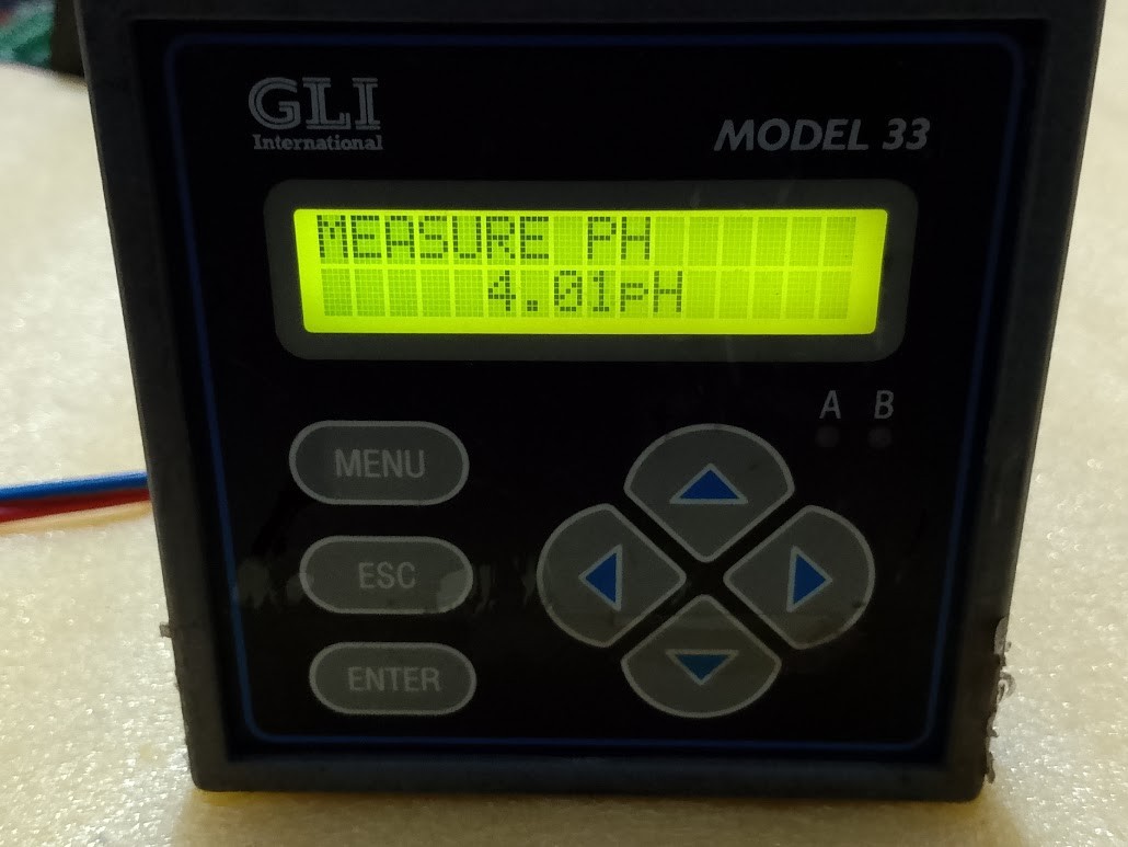 GLI International P33A1NN PH/ORP Analyzer P33 Tested Working