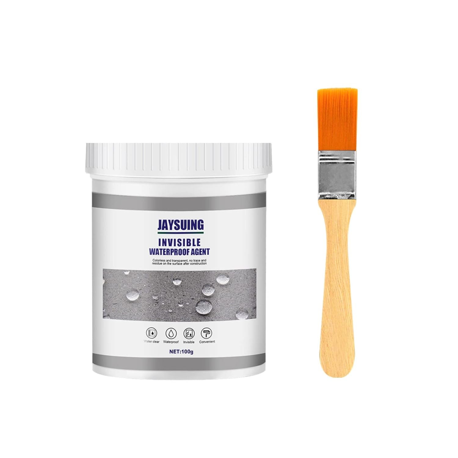 Jaysuing Invisible Waterproof Agent, Waterproof Insulating Sealant, Transparent