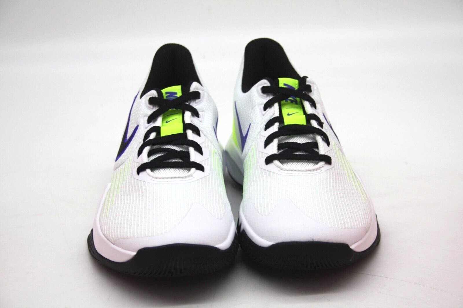 NIKE PRECISION V CW3403-100 WHITE/BLACK-BARELY VOLT-VOLT SNEAKER MEN'S