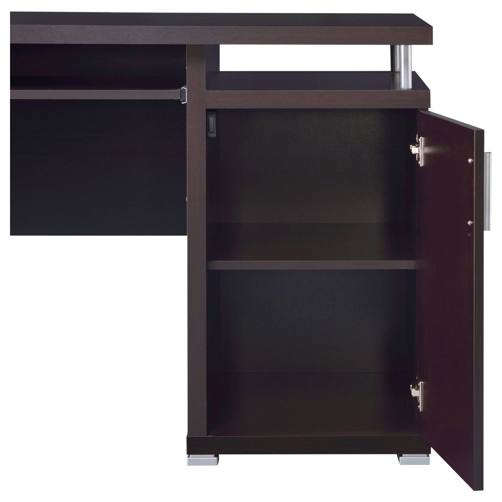 Classic Office Desk w/ 2 Drawers-Compact Computer Desk,Ample Storage & Workspace