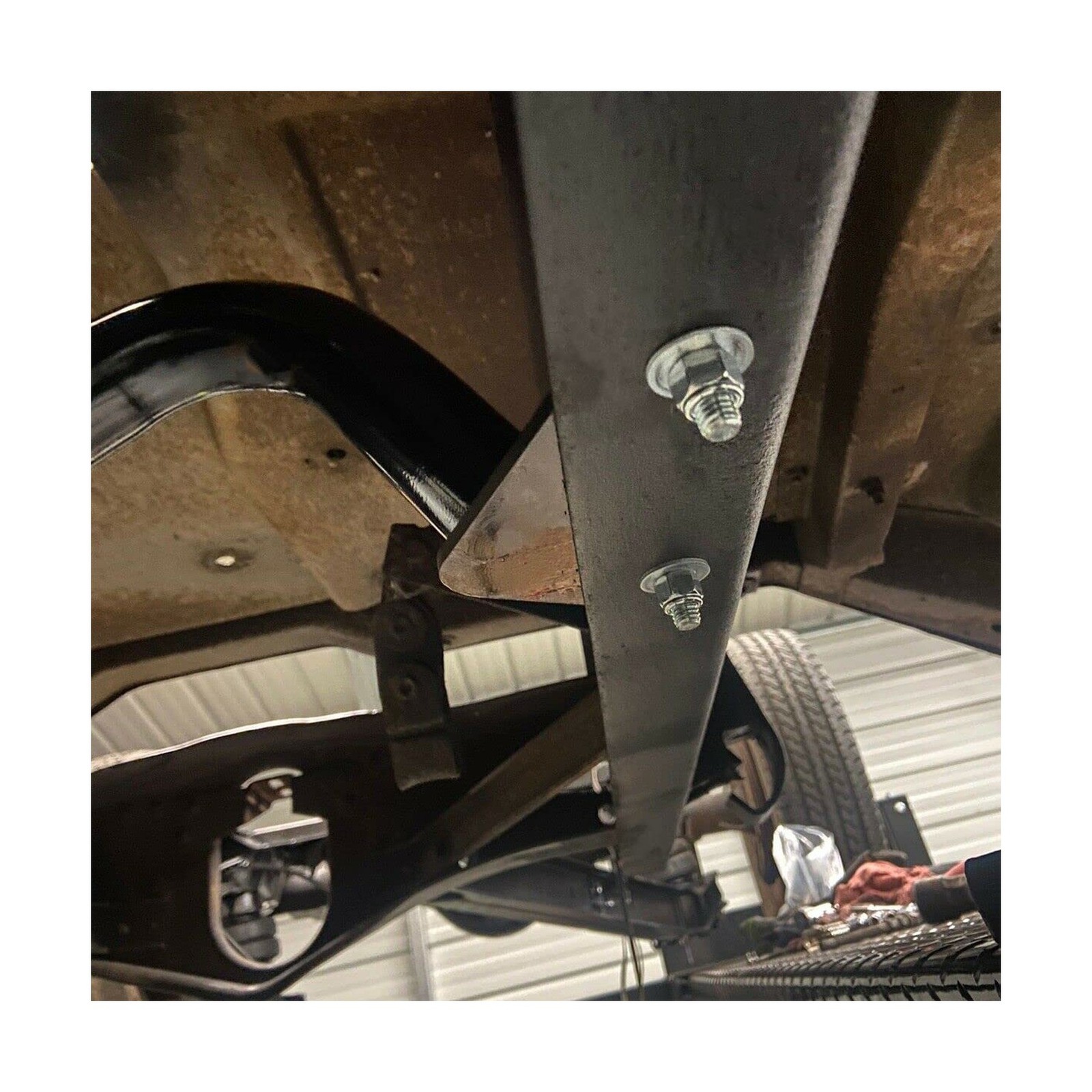Kojem Adjustable Transmission Crossmember Compatible with 1964-1987 Chevy/GMC...