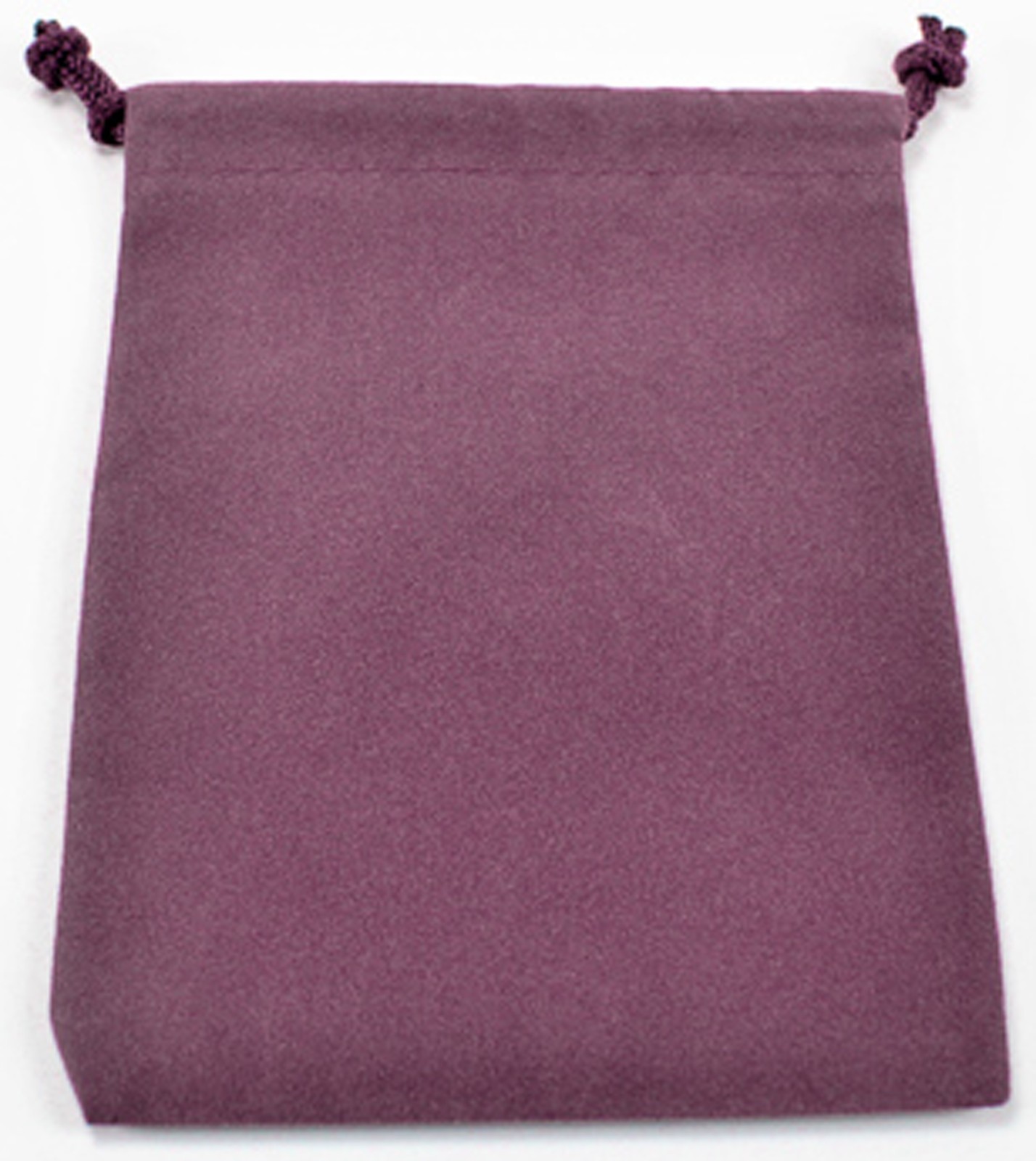 Chessex Small Purple Dice Bag Drawstring Storage Pouch Suede Cloth Velour rpg