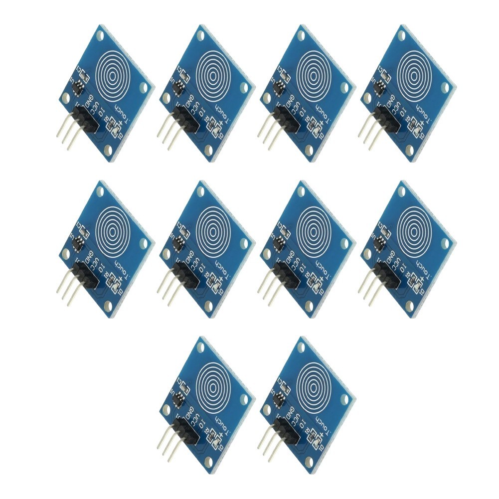 20pcs TTP223 Digital Touch Sensor Modules for Easy Wiring and Installation