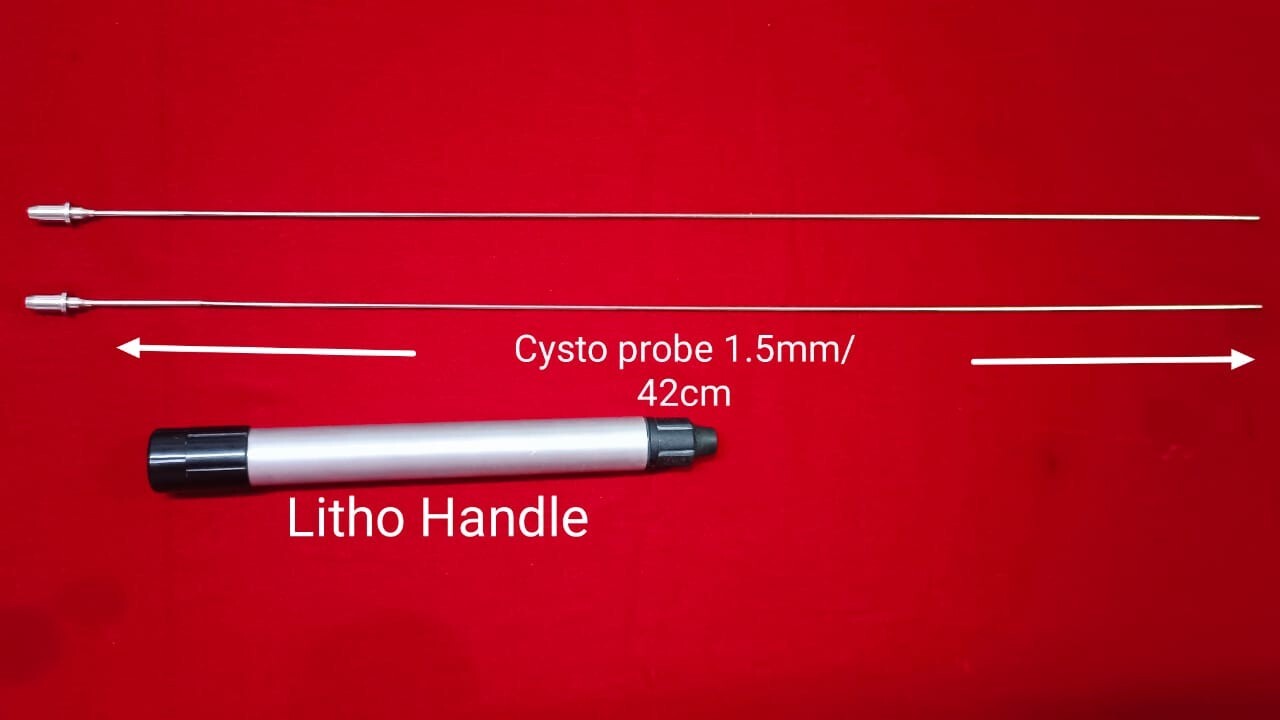 4A LITHOCLAST PROBE HANDLE + 2 FREE CYSTO PROBE 1.5MM/40CM