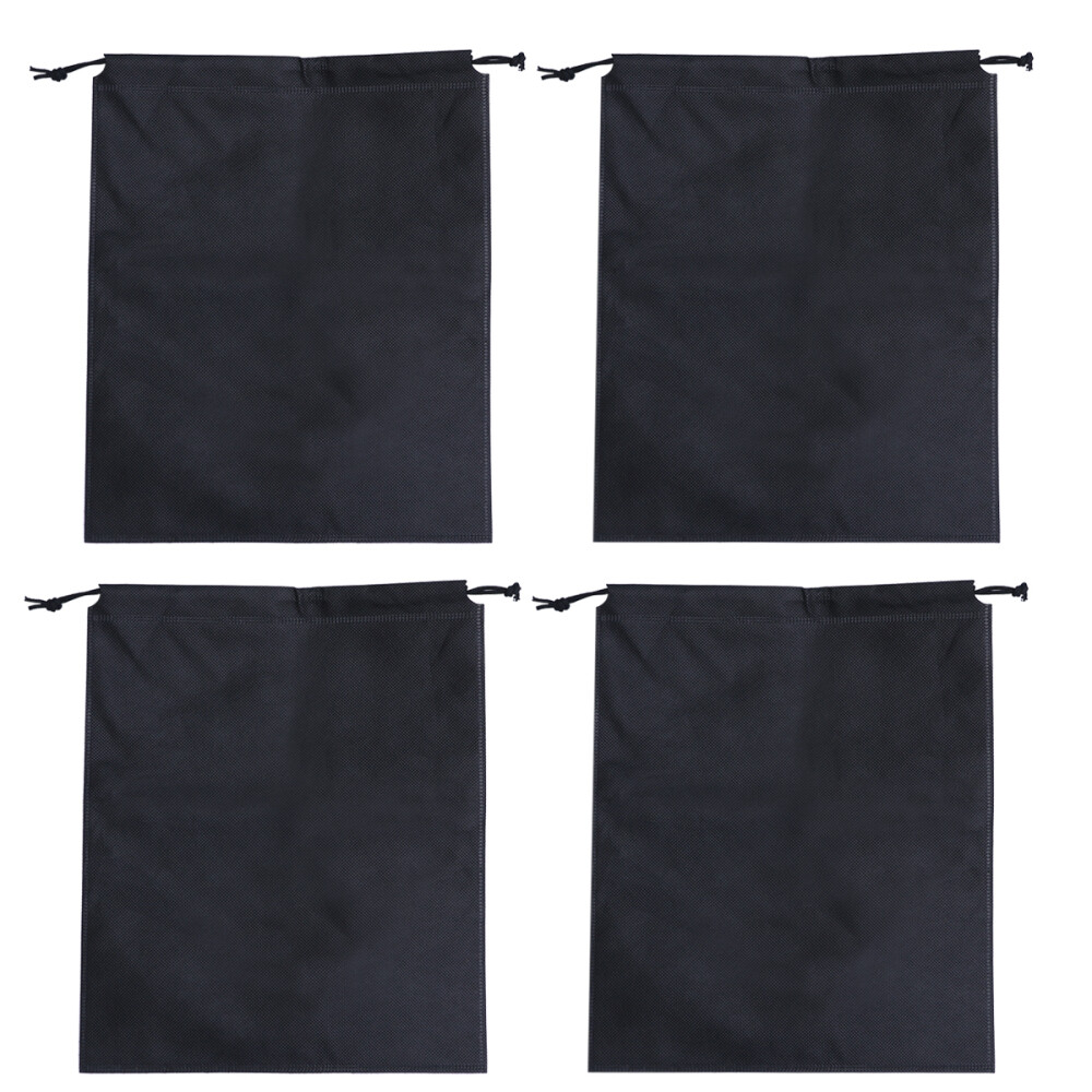 4X Drawstring Bags Shoes Storage Bags Drawstring Storage Pouch Boot Shoe Toy
