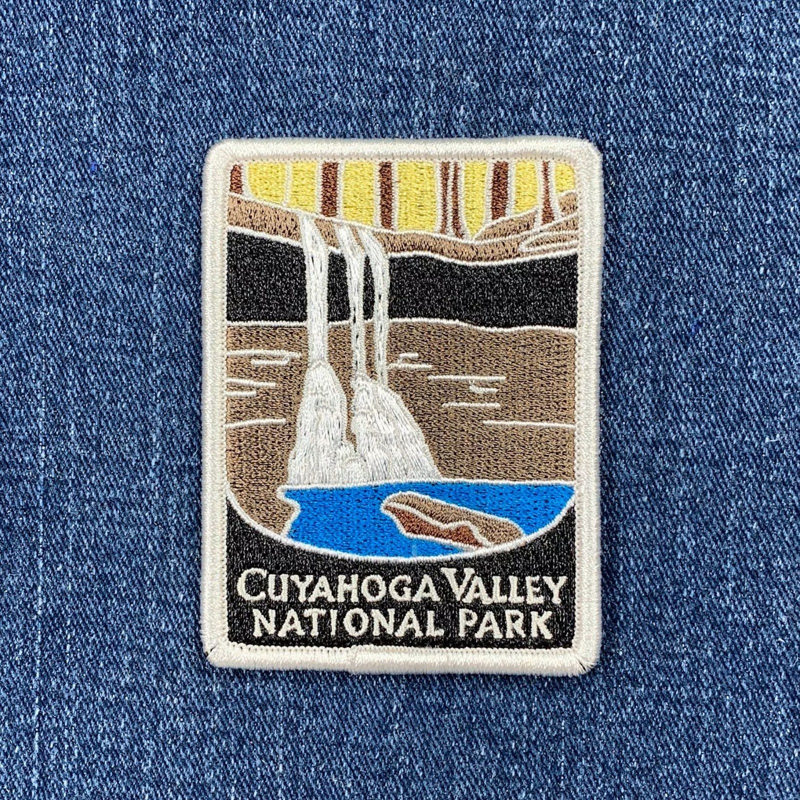 Cuyahoga Valley National Park Patch Embroidered Ohio Hiking Souvenir Travel Gift