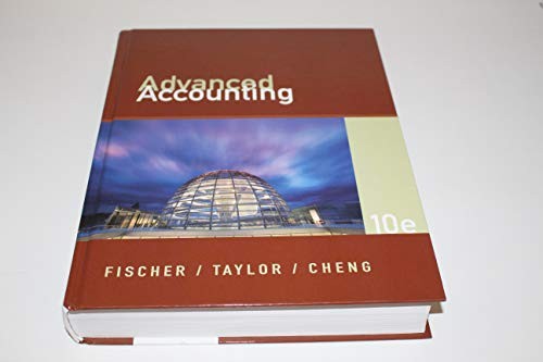 Advanced Accounting - VERY GOOD