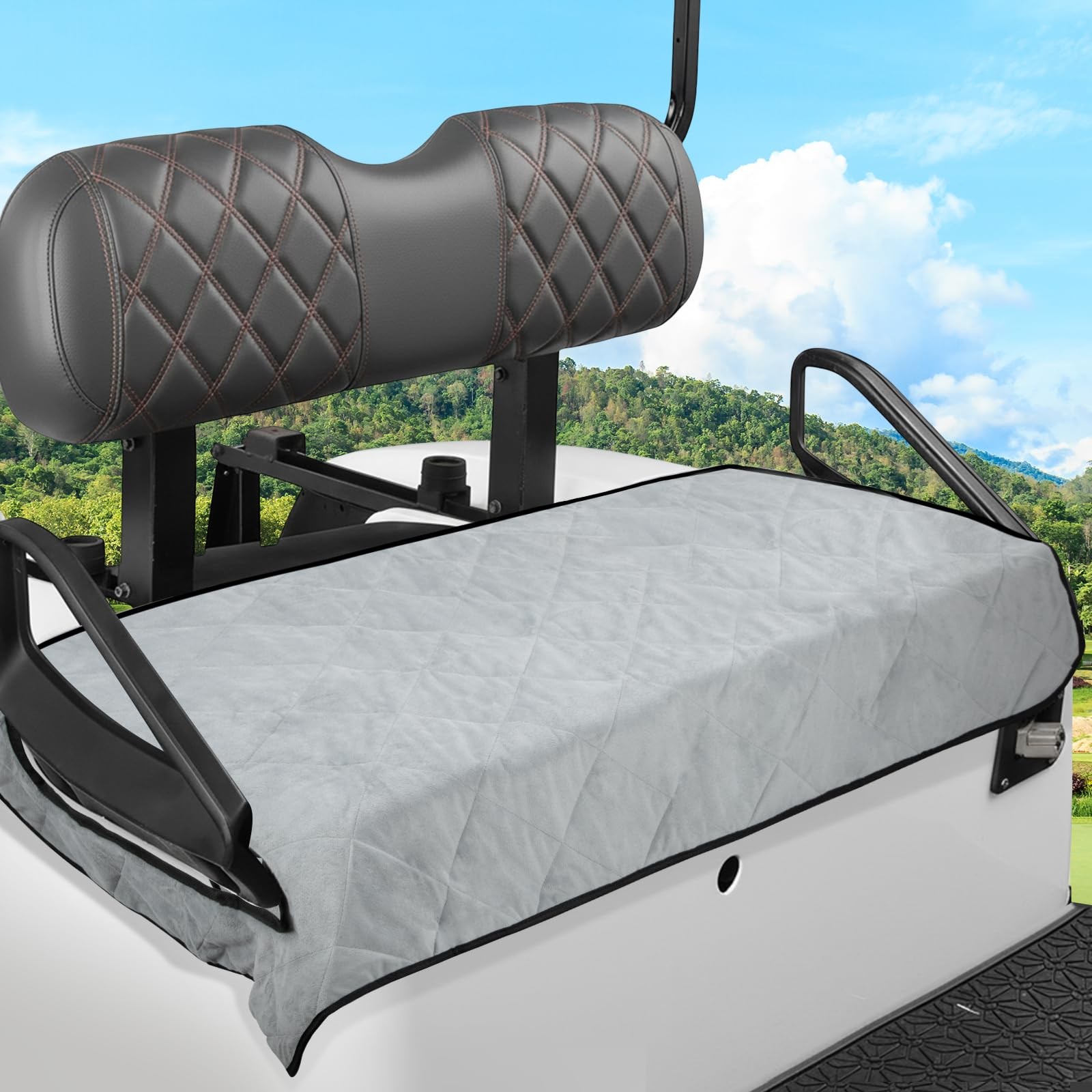 Golf Cart Seat Covers Winter 51'' x 31'' 2-Person EZGO DS Precedent TXT RXV