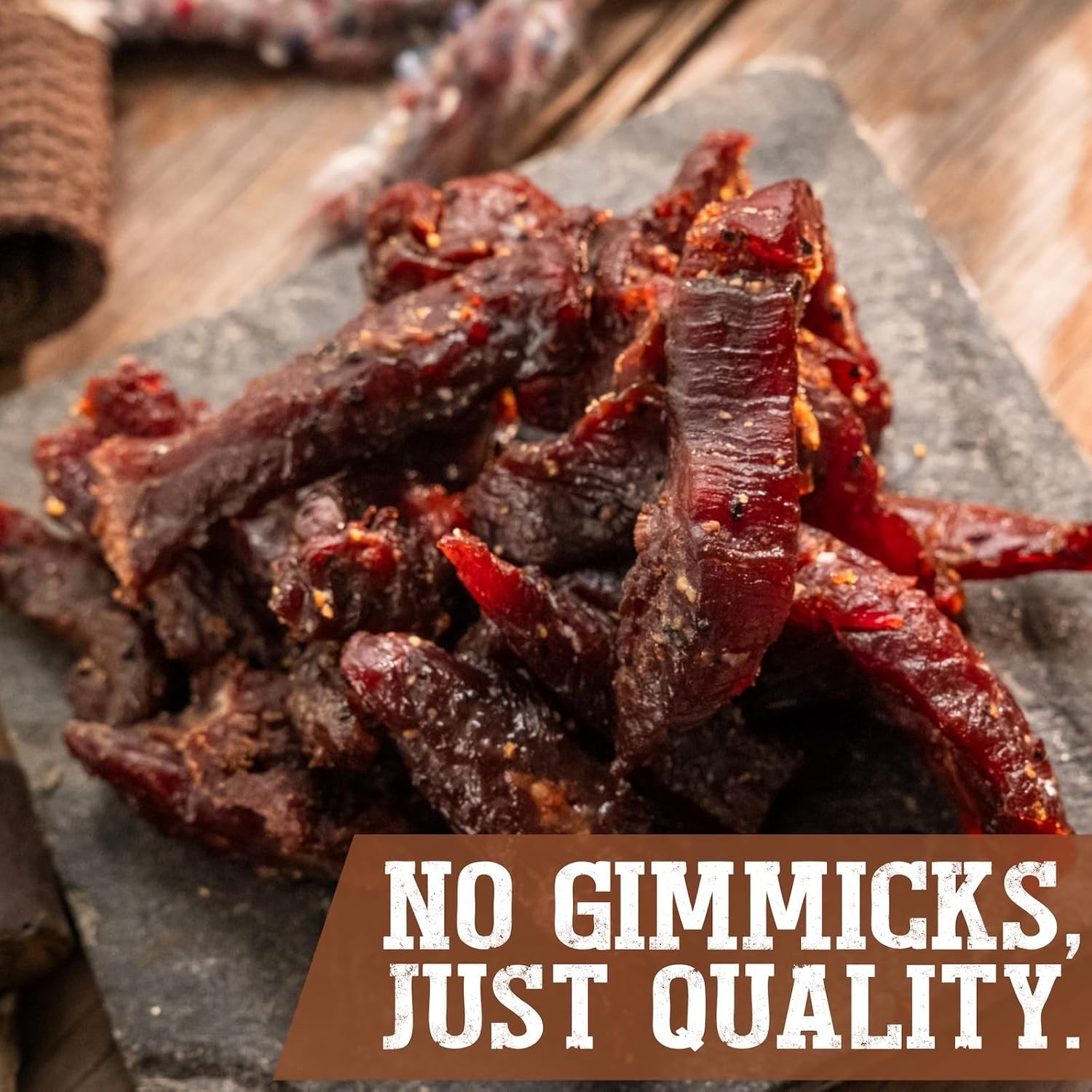 Texas Style Flank Steak Beef Jerky, 9 Ounce