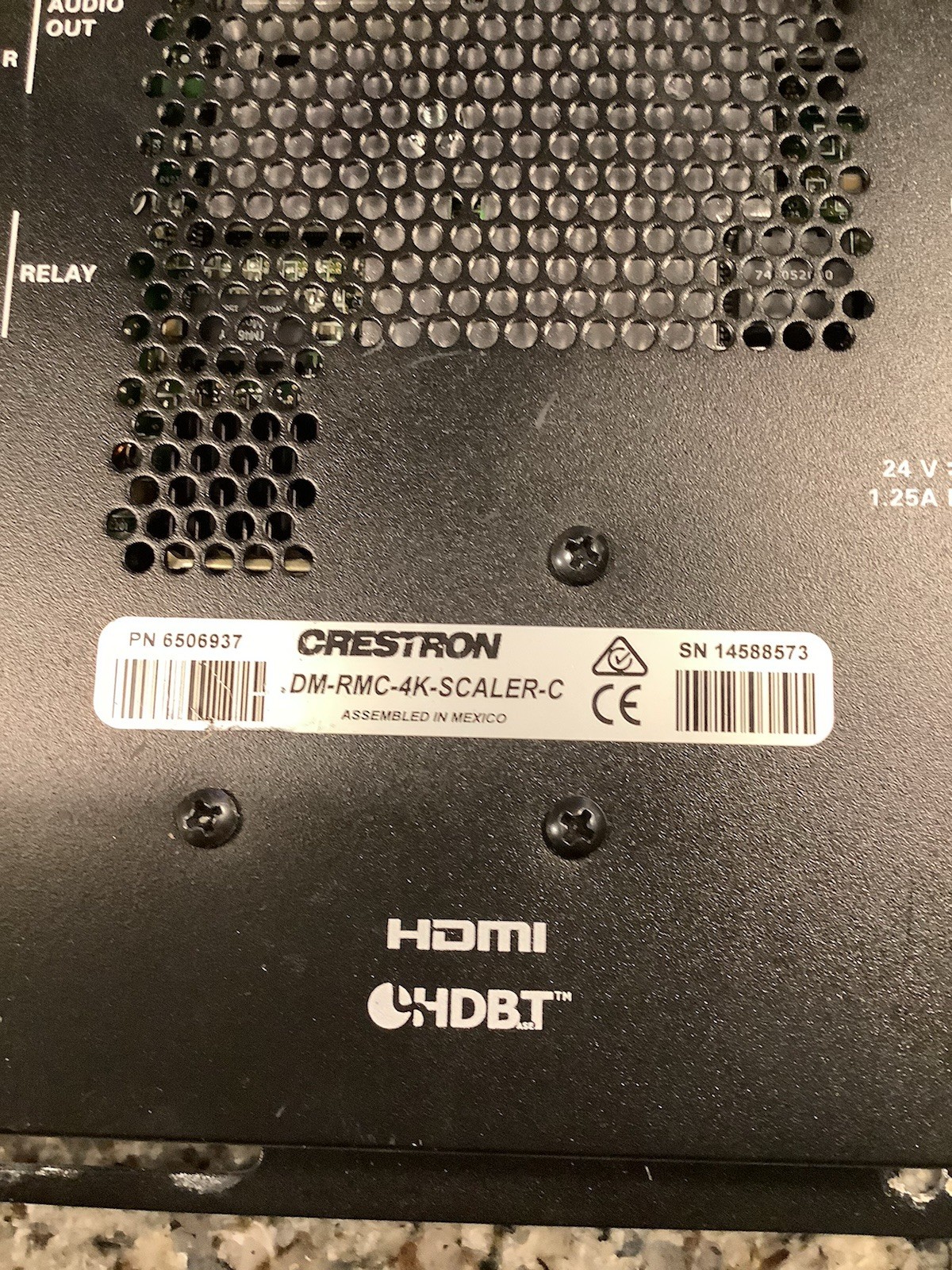 Crestron DM-RMC-4K-SCALER-C-DSP