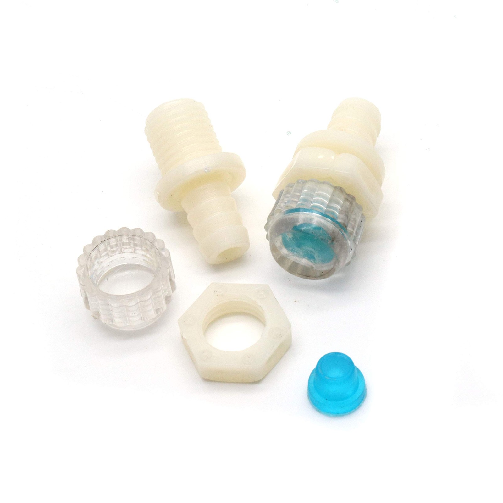 15pcs Plastic Home Drinking Water Dispenser Connector Blocking Effluent Acces...