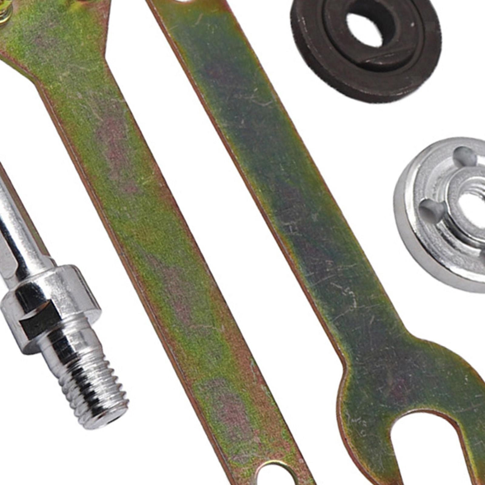 Angle Grinder Connecting Rod Adapter Iron Mandrel Conversion Tool Set for