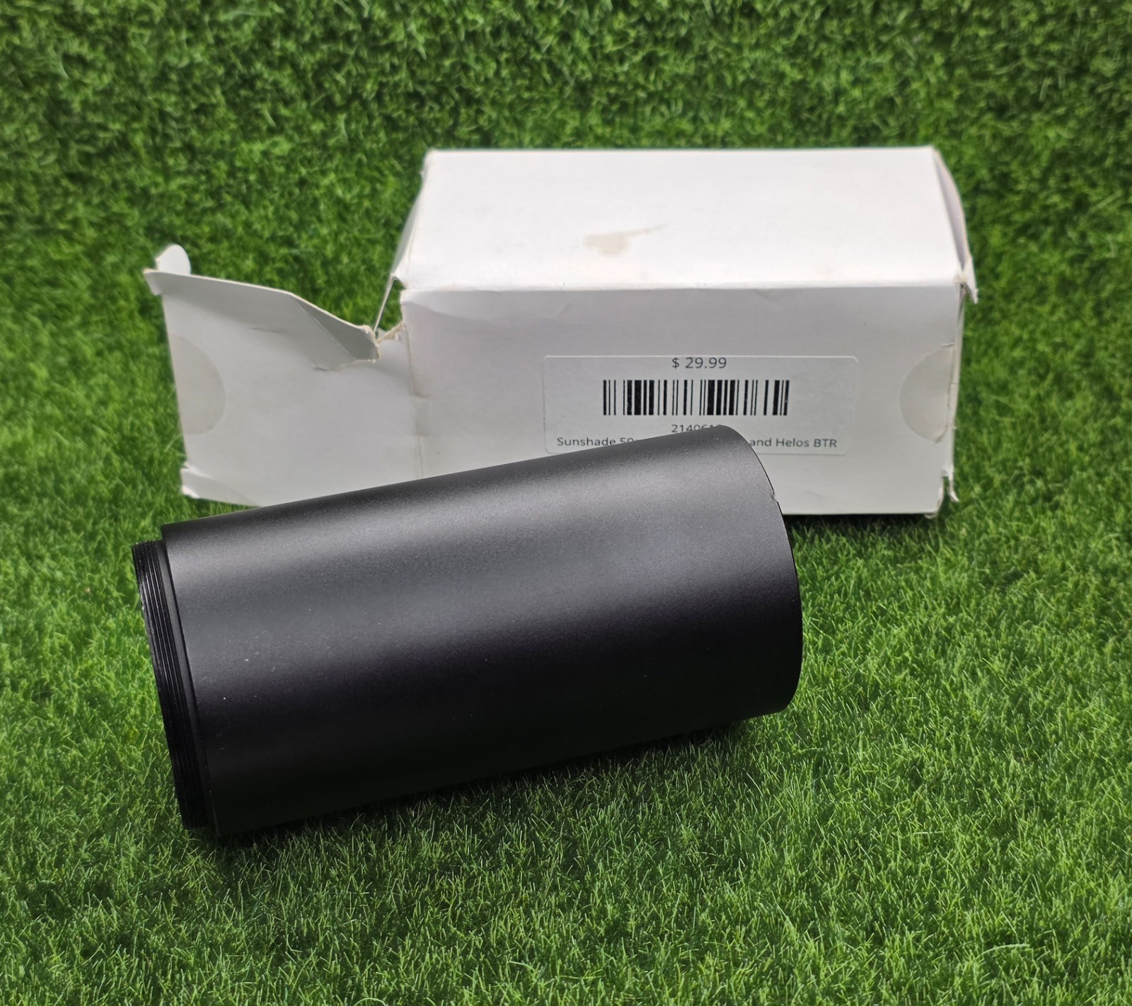Athlon 214061S 50mm Riflescope Sun Shade For Helos BTR/Argos BTR, Talos, Black