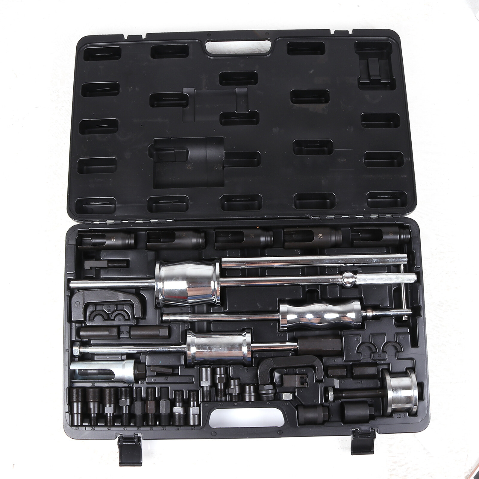 Complete Sets Auto Truck Diesel Injector Extractor Slide Hammer Puller Adaptor