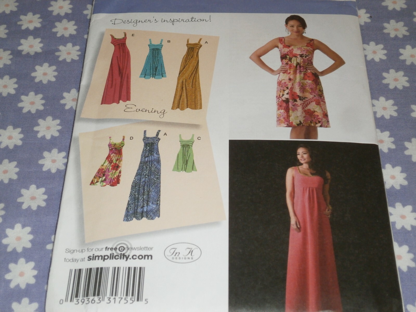 SIMPLICITY 2882 MISSES/ PETITE DRESS 3 LENGTHS W/ VARIATIONS PATTERN-UNCUT-6-14