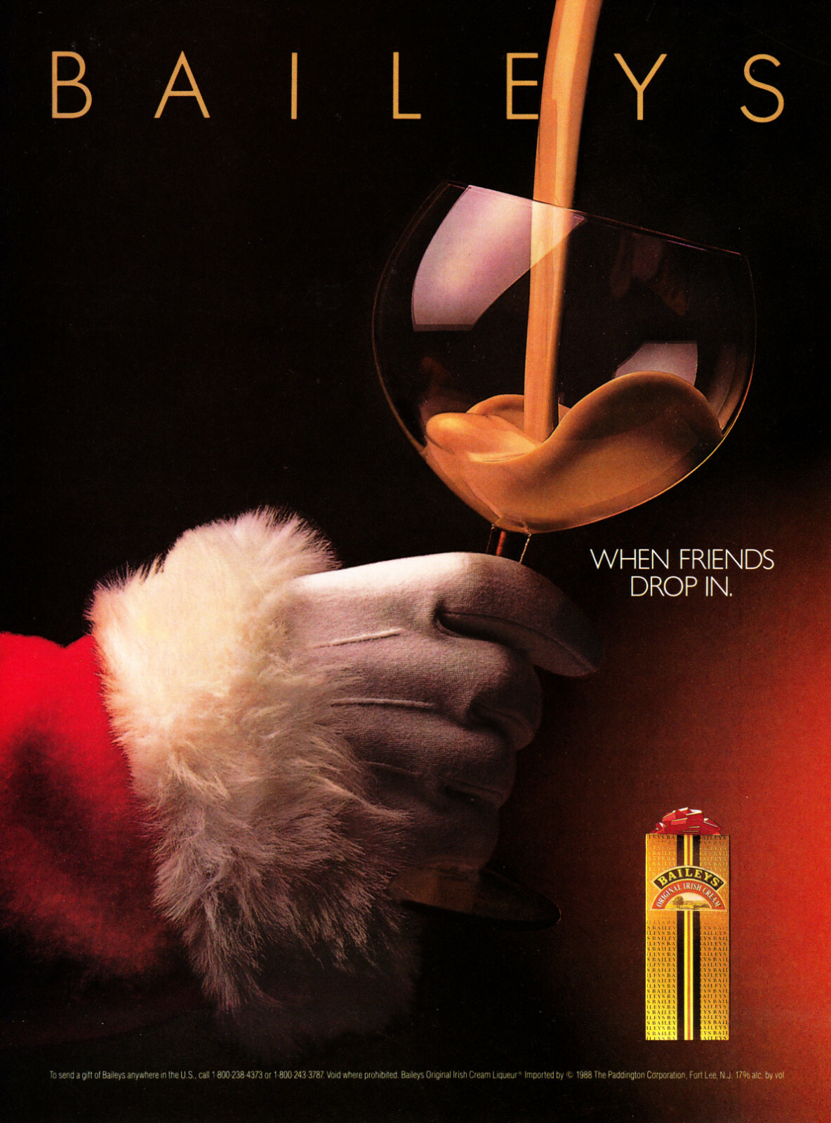 BAILEYS magazine  AD #10 RARE 1988 OUT OF PRINT VINTAGE