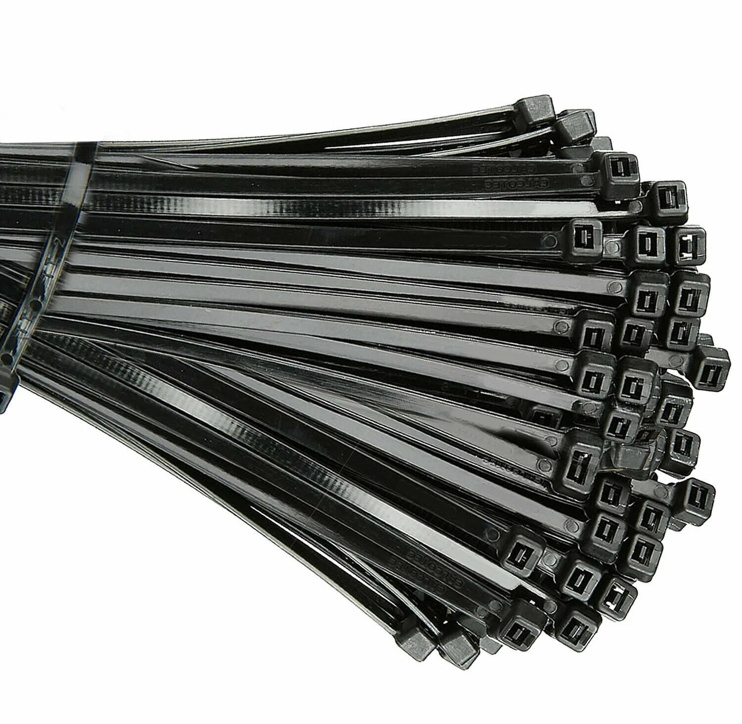 100Pcs Cable Ties 6" / 8" /10'' Heavy Duty Nylon Wrap Wire Zip Ties UV Resistant