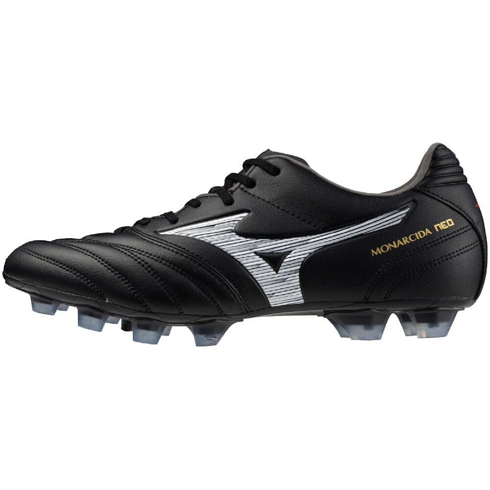 Mizuno Monarchida NEO III SW P1GA2424 01 Black White 4E Width Soccer Cleats