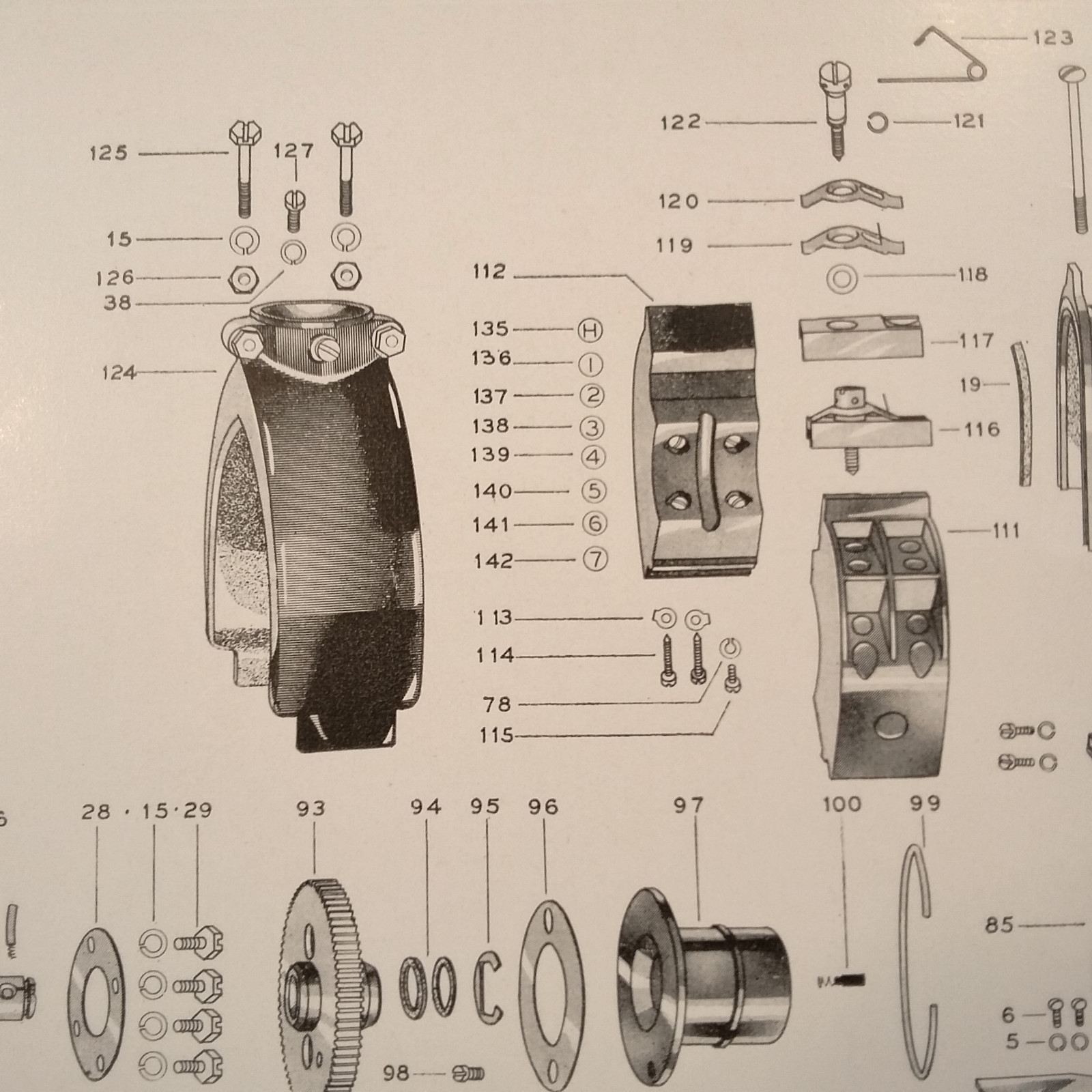 Bendix Scintilla Magneto VMN7DFA Parts Booklet