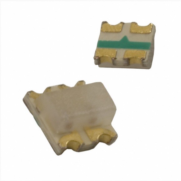 (100 PIECE LOT) LT1EH67A, SHARP, LED GREEN/YELLOW DIFFUSED 0606 SMD, ROHS
