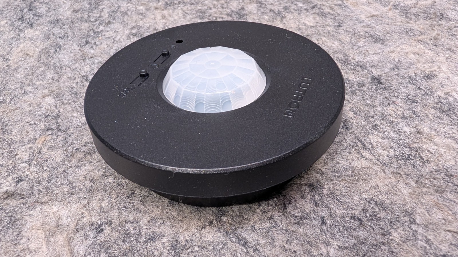 Lutron LRF2-OCR2B-P-BL (Black) Passive Infrared Ceiling Occupancy/vacancy Sensor