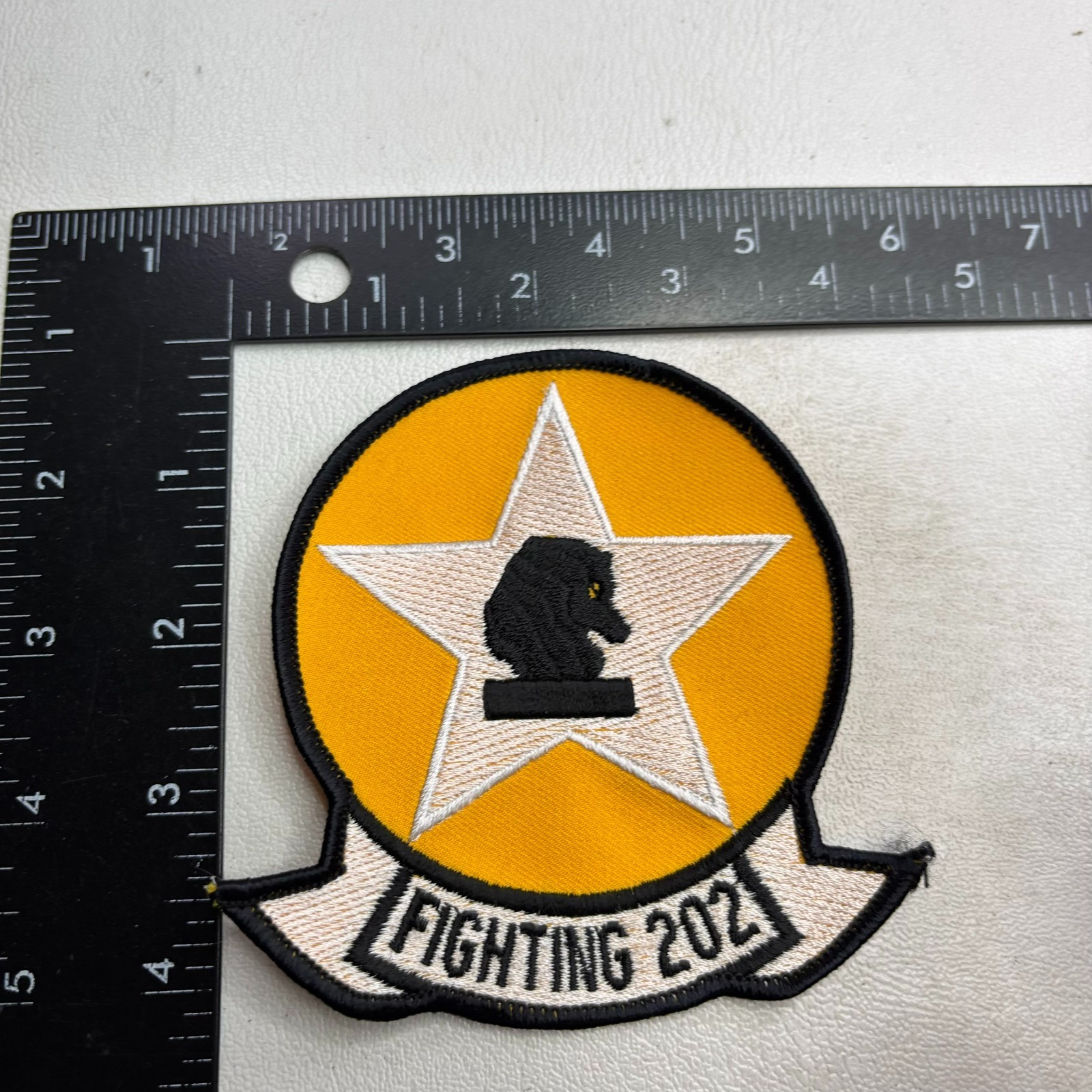 Recent-Make US NAVY FIGHTING 202 Military Patch 64a1