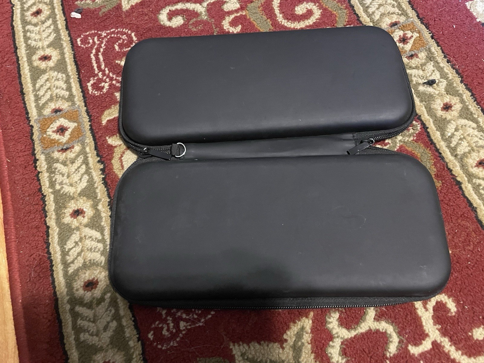 Nintendo Switch HAC-001 Handheld Console Red & Blue Joy-Con Stand Carrying Case