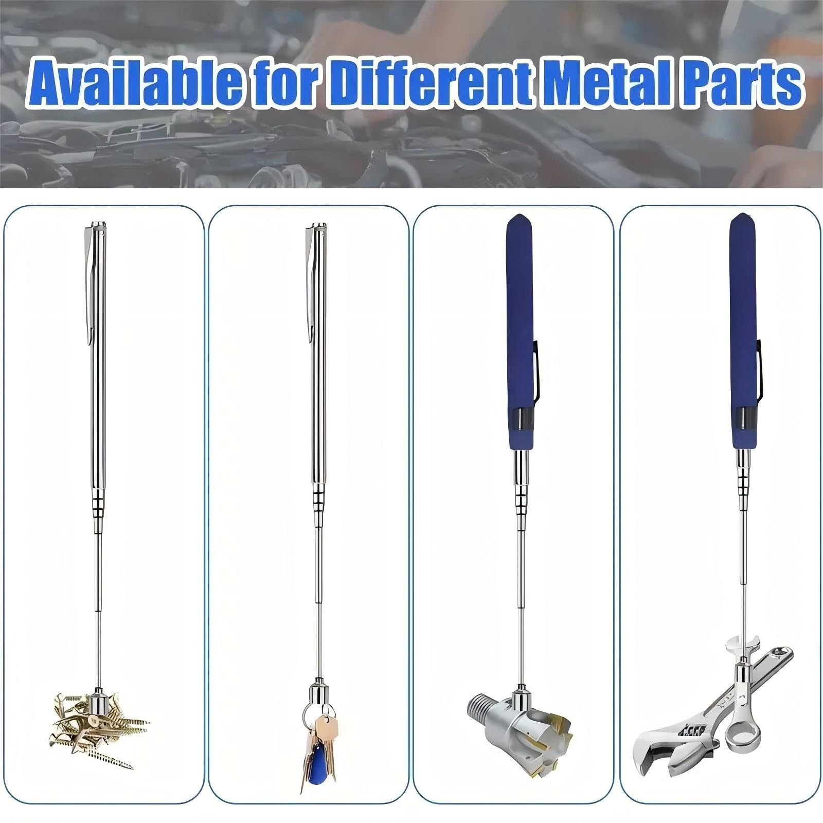 Adullpony Telescoping Magnetic Pickup Tool - Extendable Stick 2Pcs Includes...