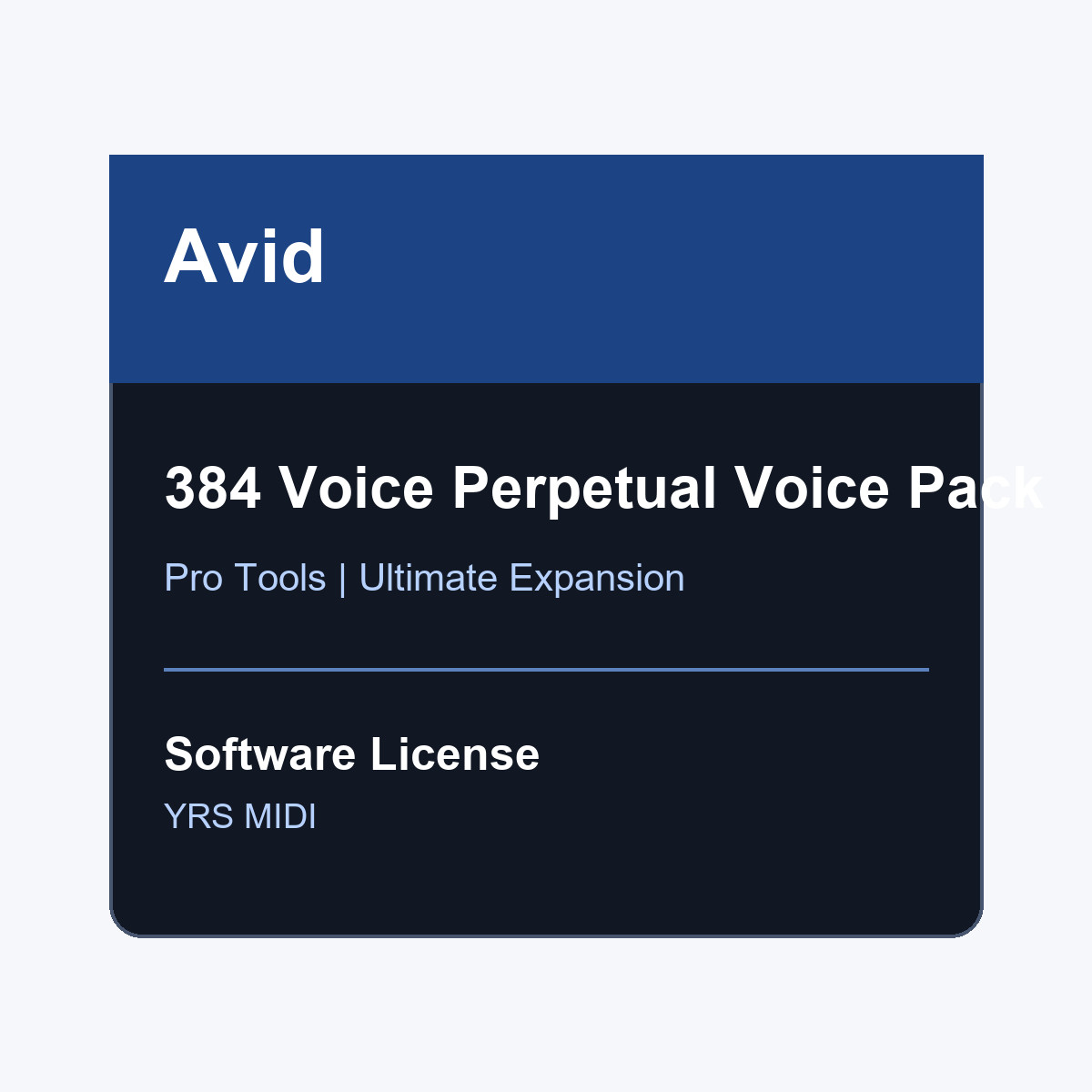 384 Voice Perpetual Voice Pack